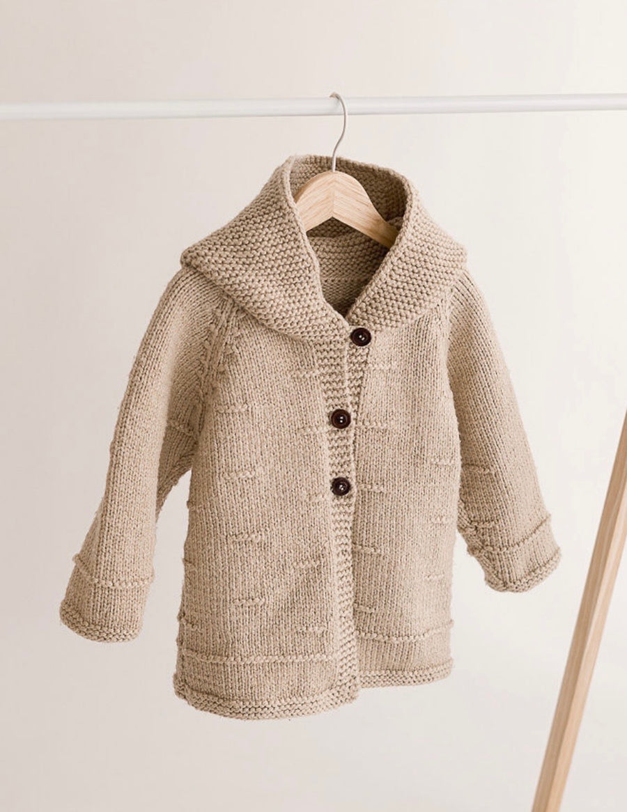 Mini London Manteau — crochet fait main Minicrochet