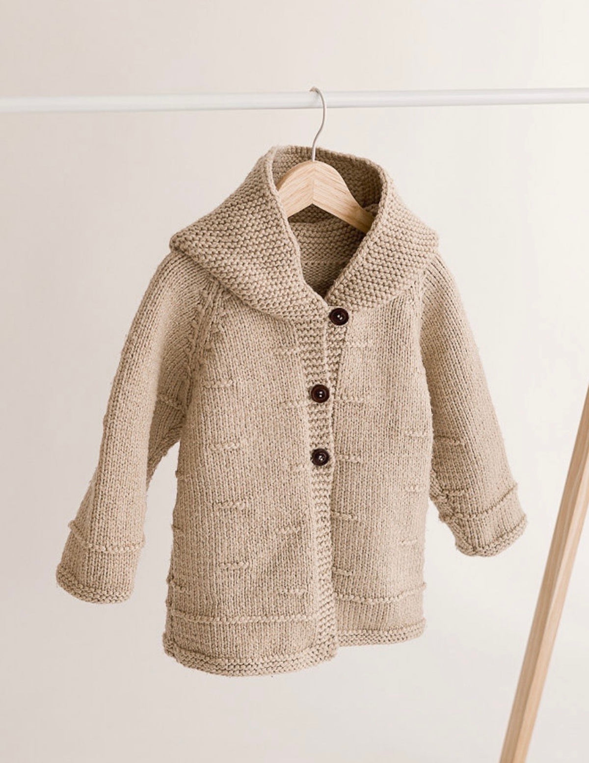 Mini London Manteau — crochet fait main Minicrochet