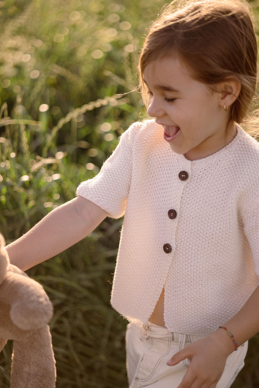 Mini Paris Cardigan — crochet fait main Minicrochet